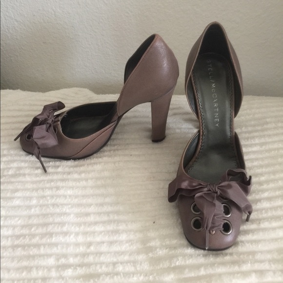 Stella Macartney d’orsay pumps with ribbon 🎀 - Picture 1 of 8